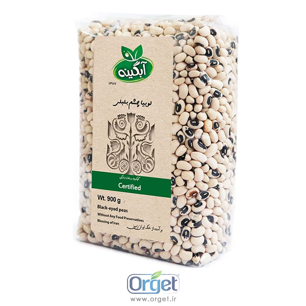 لوبیا چشم بلبلی آبگینه