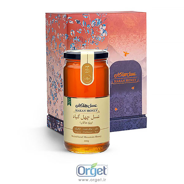 عسل چهل گیاه600 گرمی هاکان