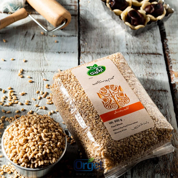 گندم پوست کنده آبگینه