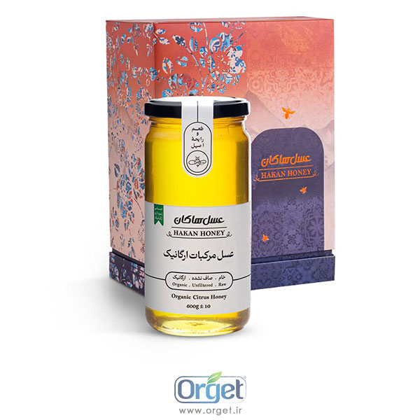 عسل مرکبات ارگانیک 600 گرم هاکان 