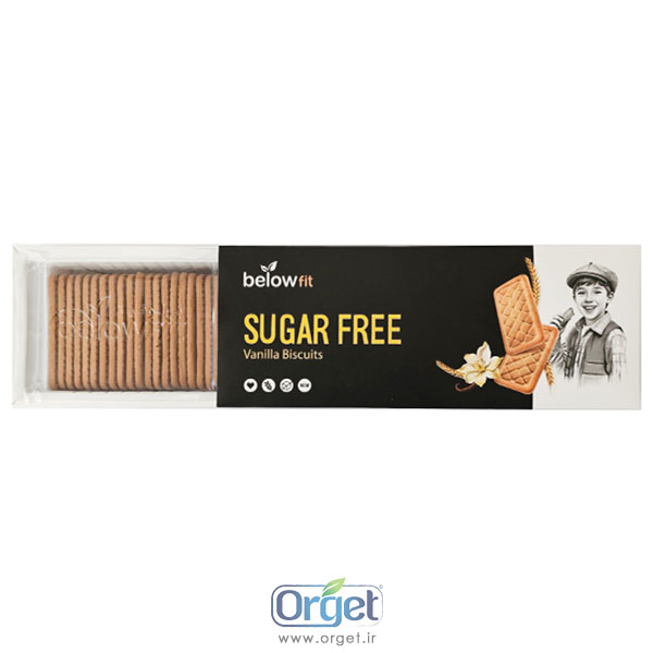 بیسکوئیت بدون قند وانیل بیلو