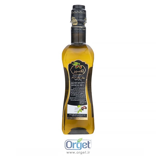روغن زیتون نیم لیتر اکسیر