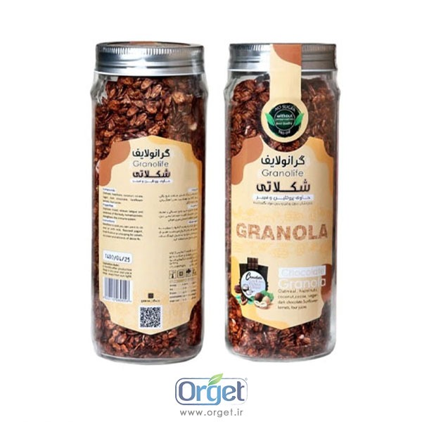 گرانولا شکلاتی وگان ویگر