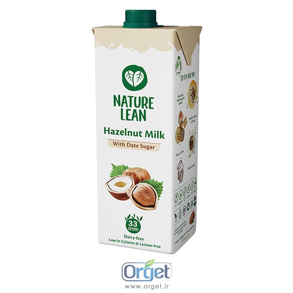 شیر فندق با قند خرما یک لیتری نیچر لین