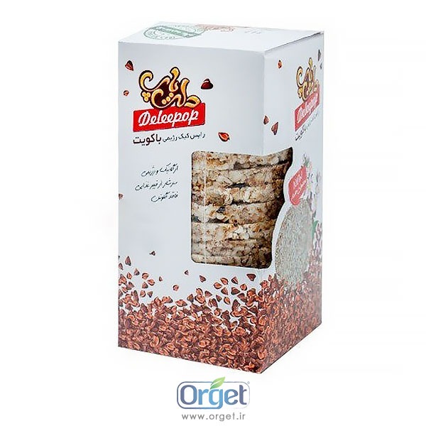 رایس کیک رژیمی باکویت دلی پاپ