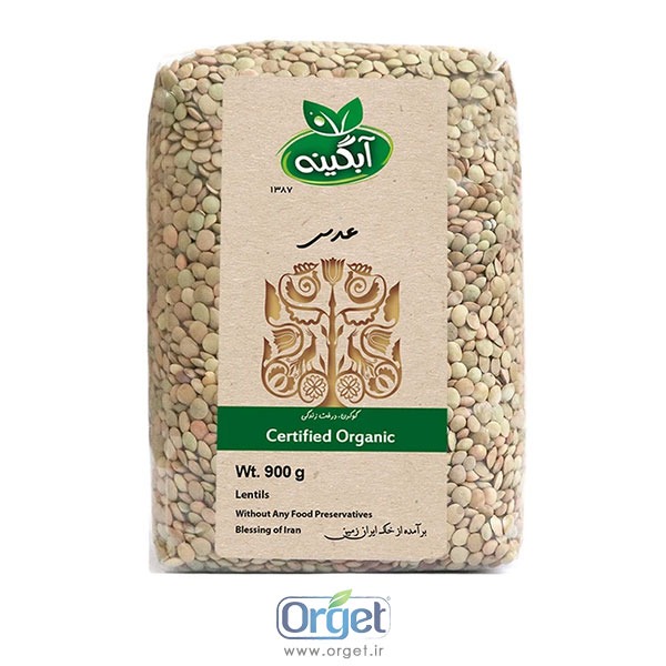 عدس 900 گرمی آبگینه