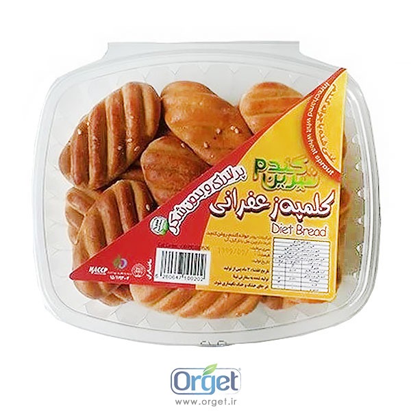 کلمپه زعفرانی شیرین گندم