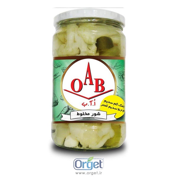 شور مخلوط او آ ب