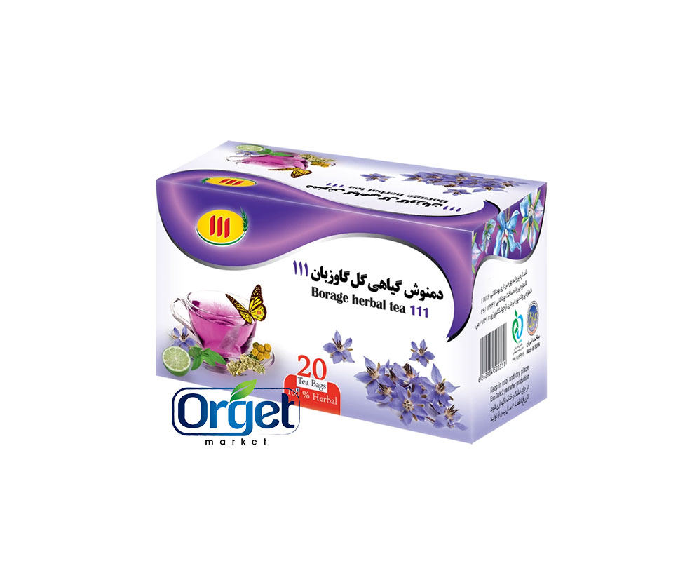 دمنوش گل گاو زبان 111