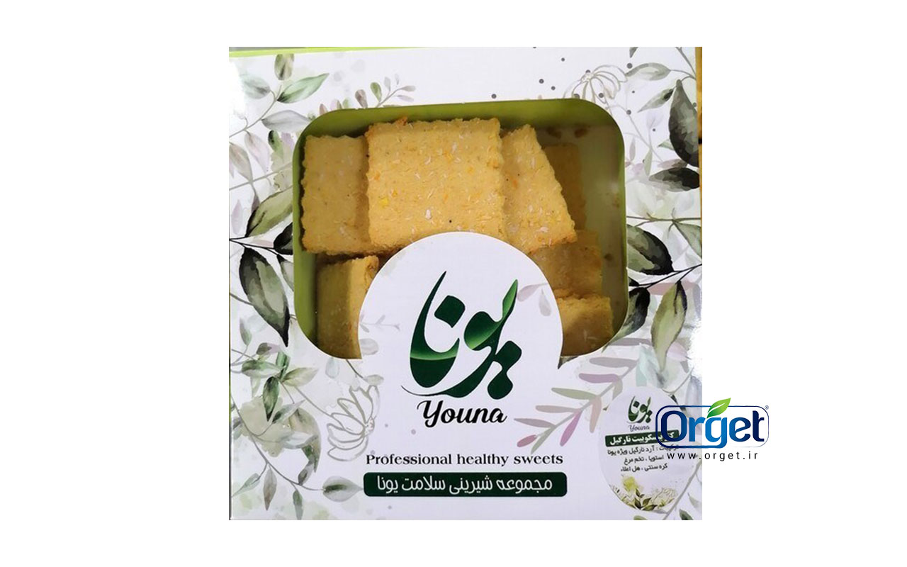 بیسکوئیت نارگیل کتویی یونا