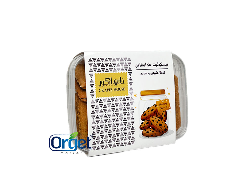 بیسکوئیت حلوا مغزین 430 گرم خانه انگور