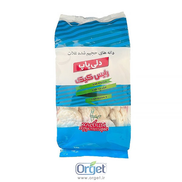 مینی رایس کیک دلی پاپ برنجی 100 گرم