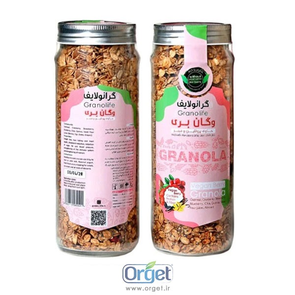 گرانولا وگان بری گرانولایف