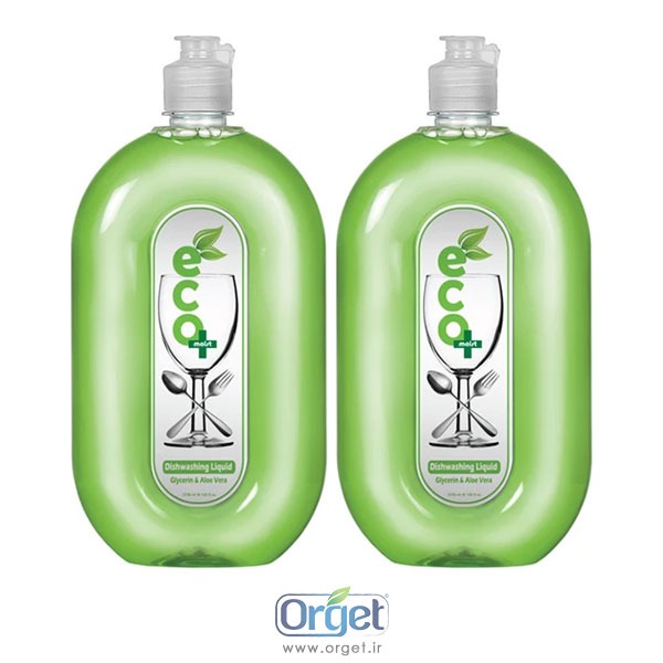 مایع ظرفشویی 750 سی سی طلایی اکو