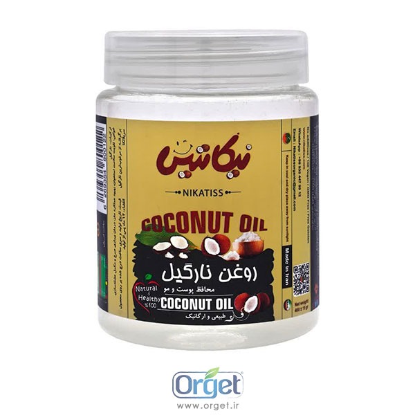 روغن نارگیل 400 گرم نیکاتیس