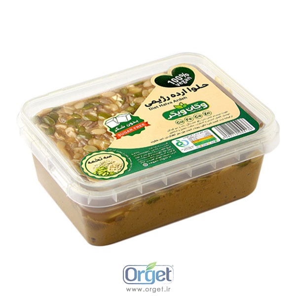 حلوا ارده سه تخمه 300 گرمی وگان ویگر 