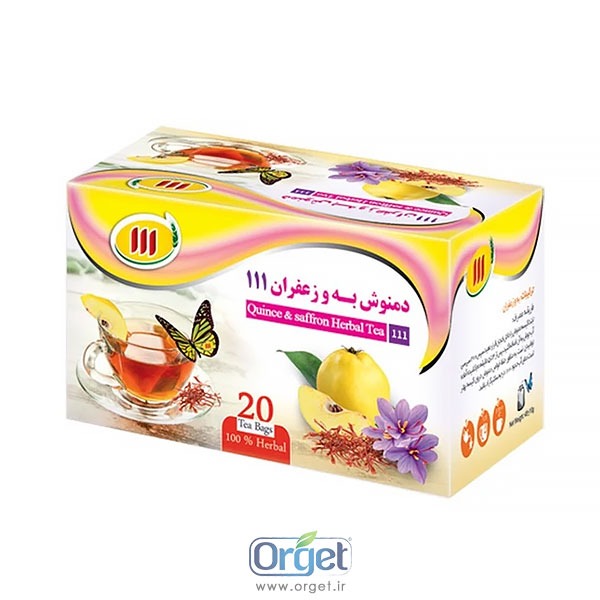 دمنوش به و زعفران 111