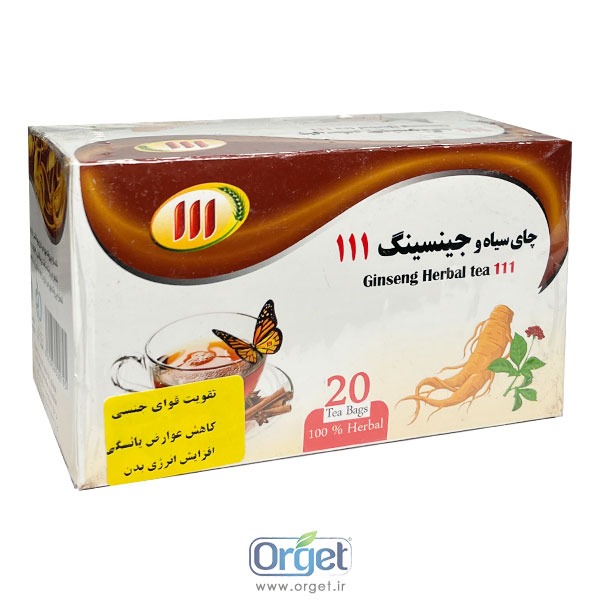 دمنوش چای سیاه و جنسینگ111