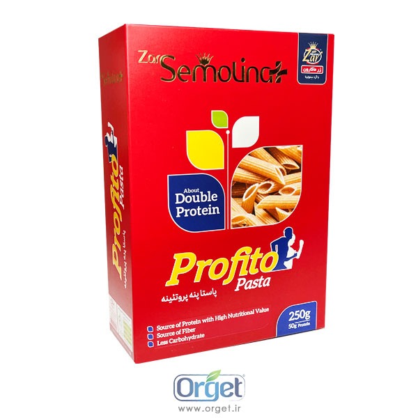 پاستا پنه پروتئینه زر ماکارون