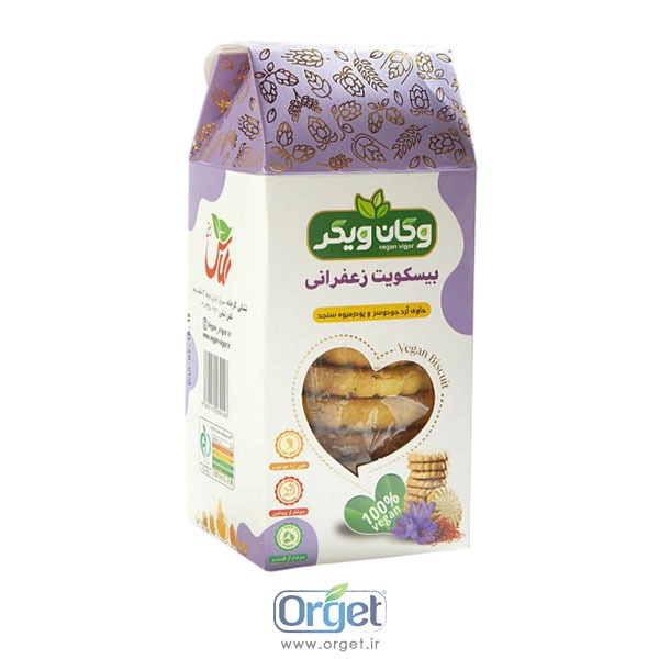 بیسکوئیت زعفرانی گرانولایف