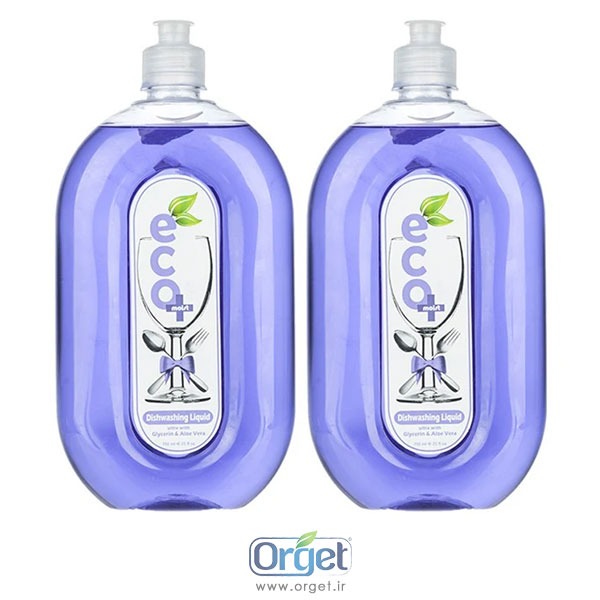 مایع ظرفشویی بنفش 750 سی سی اکو