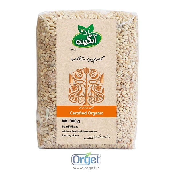 گندم پوست کنده آبگینه