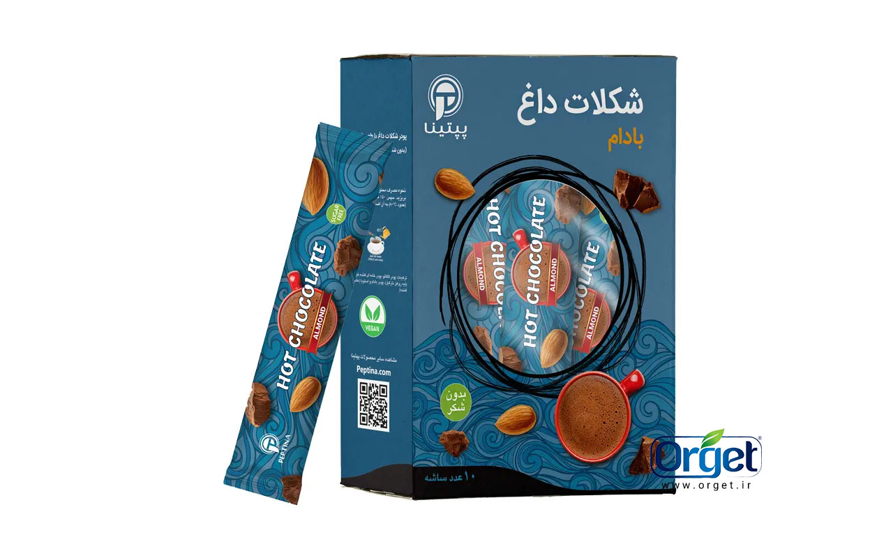 شکلات داغ دبل چاکلت پپتینا