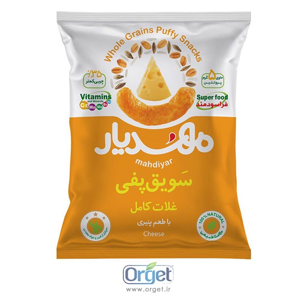 سویق پفی حبوبات پنیری مهدیار