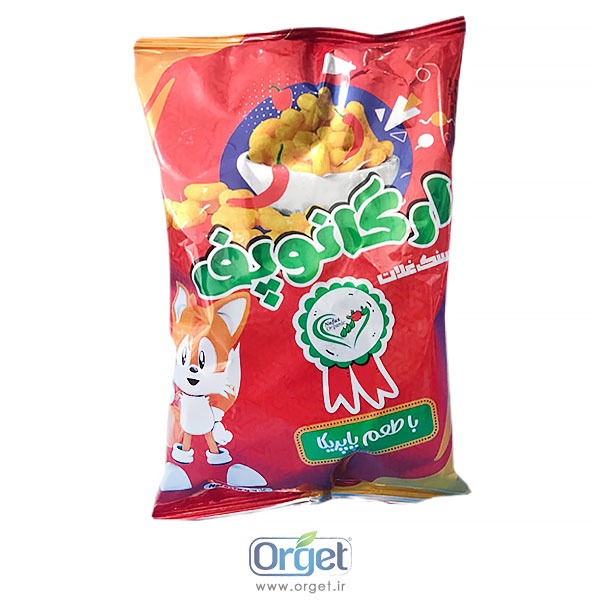 اسنک پفکی پاپریکا ارگانو پف