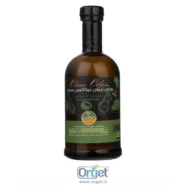 روغن زیتون ارگانیک 500 سی سی نیکاتیس