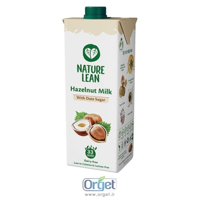 شیر فندق با قند خرما یک لیتری نیچر لین