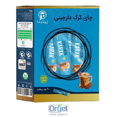 چای کرک دارچینی ساشه 10 عددی پپتینا