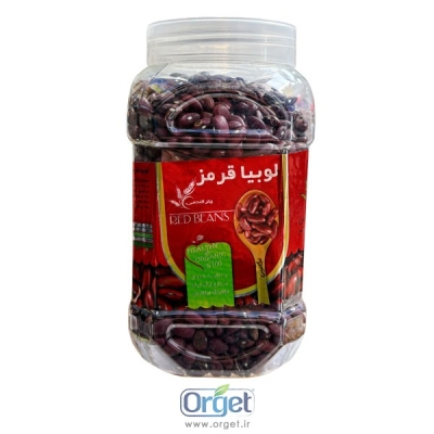 لوبیا قرمز چتر گندمی 