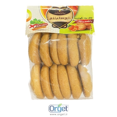 کلوچه با طعم پرتقالی بدون شکر نفس