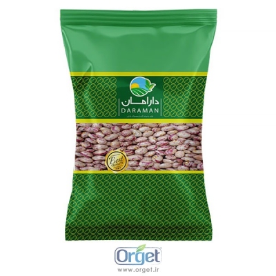 لوبیا چیتی 900 گرم دارامان