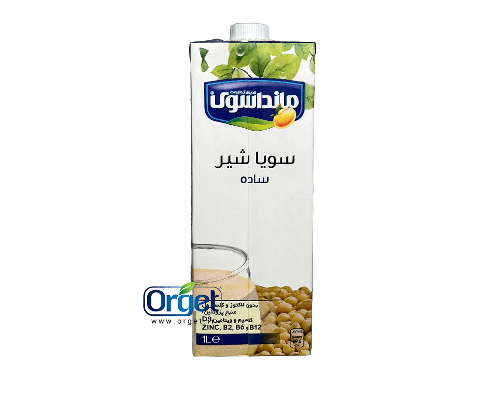 شیر سویا ساده ماندا سوی