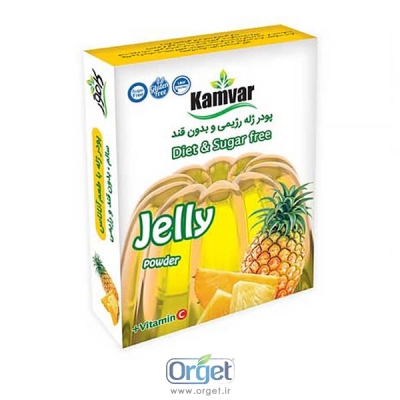 پودر ژله آناناس کامور