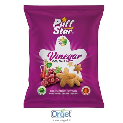 اسنک سرکه ای چهار جوانه پف استار