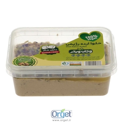 حلوا ارده پسته ای وگان ویگر