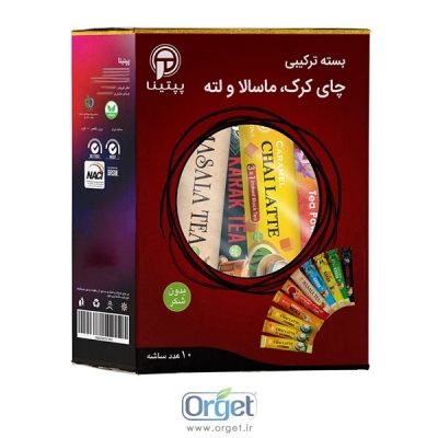 بسته ترکیبی چای کرک 10 عددی پپتینا