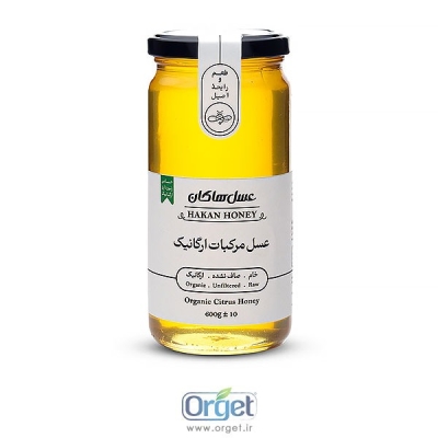 عسل مرکبات ارگانیک 600 گرم هاکان 