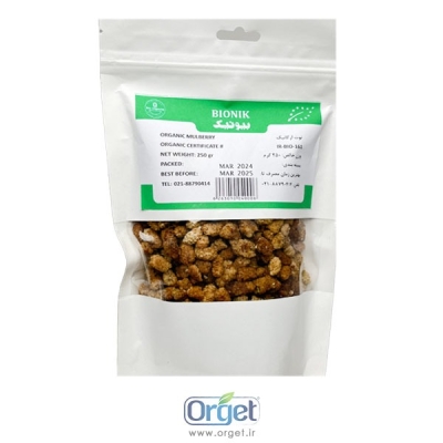توت خشک 250 گرمی بیونیک