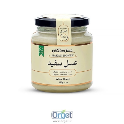 عسل سفید 400 گرمی هاکان