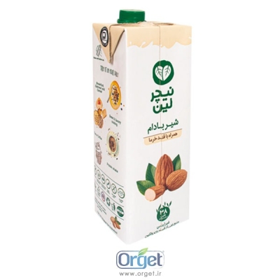شیر بادام با قند خرما یک لیتری نیچر لین