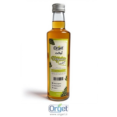 آبغوره طبیعی 500 سی سی ارگت