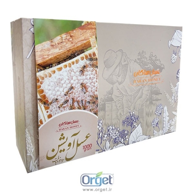 عسل آویشن ممتاز موم دار 1000 گرم هاکان