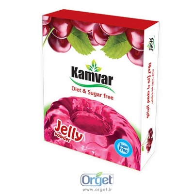 پودر ژله آلبالویی کامور